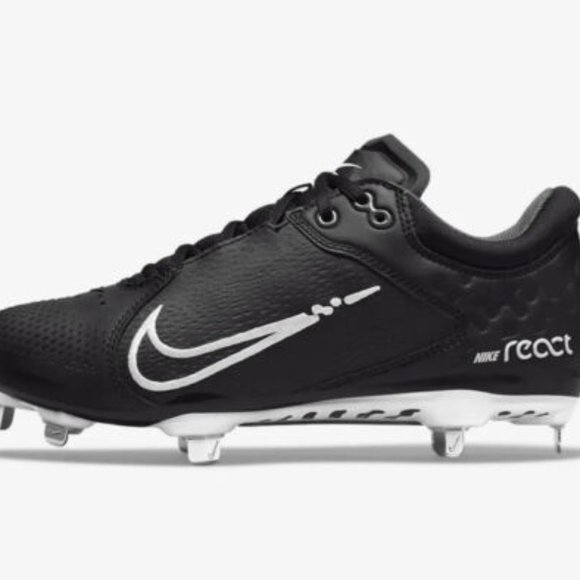 Nike Shoes Nike Hyperdiamond 4 Elite React Softball Cleats Black